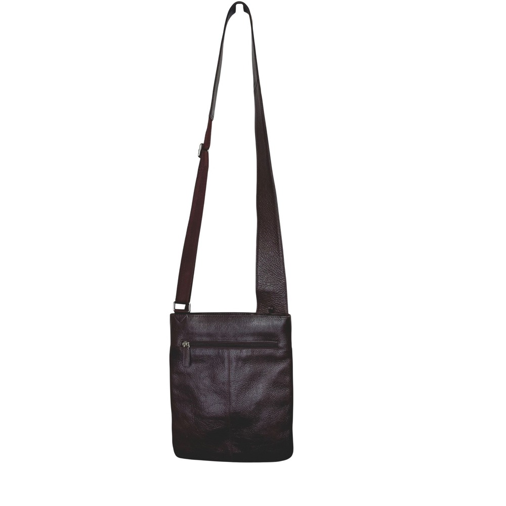 Radley Leather Crossbody Purse Burgundy